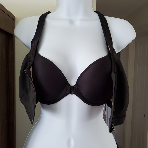 Victoria Secret Bra Layered Front Zipper - Picture 2 of 9